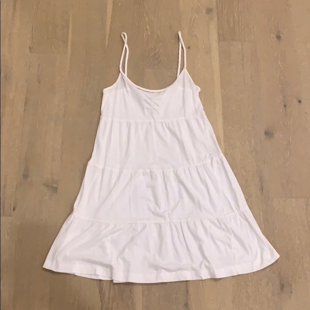 White dress / swimsuit coverup